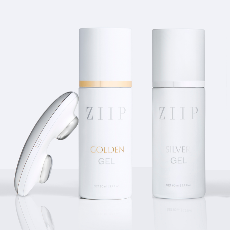 ZIIP HALO 美膚儀- 金銀凝膠套組(價值：NT$21,250)
