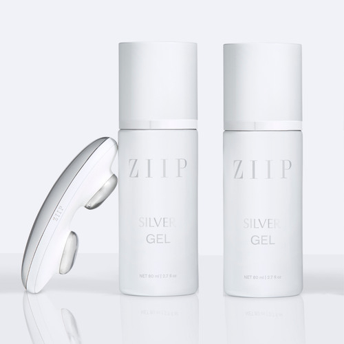 ZIIP HALO 美膚儀- 銀色凝膠套組(價值：NT$19,500)