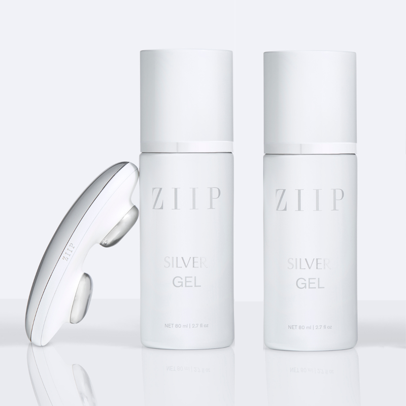 ZIIP HALO 美膚儀- 銀色凝膠套組(價值：NT$19,500)